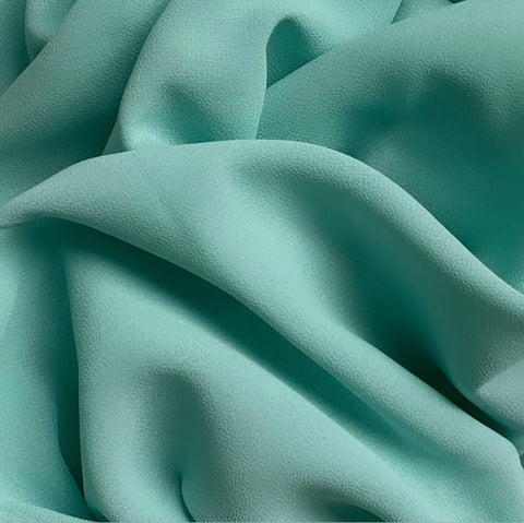 Classic Chiffon Hijab  - Tiffany Blue